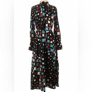 Nine West tie neck dress